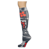 Dotted Medley Tweener Knee Highs