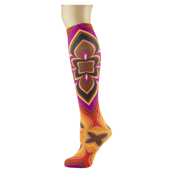 Prism Flower Knee Highs