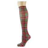 Uptown Plaid on Fossil Knee Highs