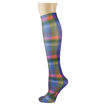 Ultra Plaid Knee Highs