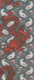 Dragon Paisley Tweener Knee Highs