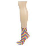 Rainbow Chevron Anklets