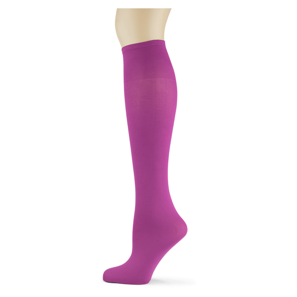 Magenta Knee Highs