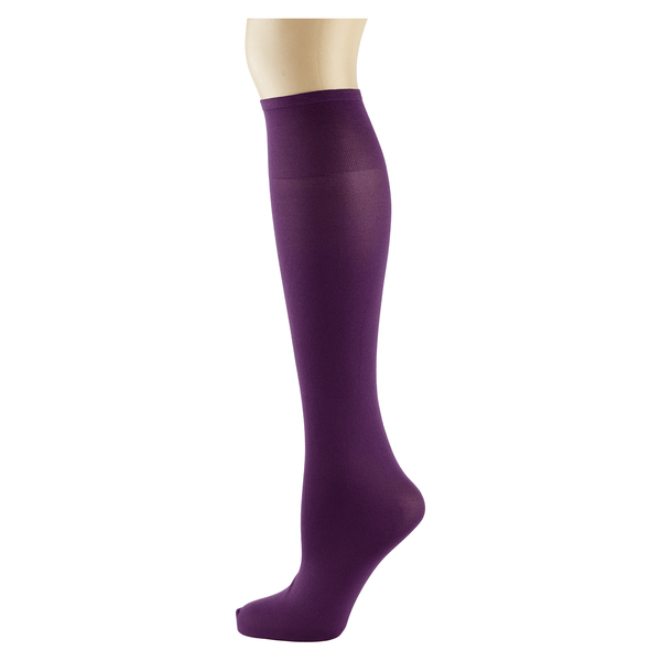 Plum Knee Highs