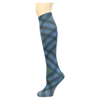 Bias Plaid on Cadet Knee Highs
