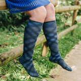Bias Plaid on Cadet Knee Highs