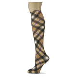 Bias Plaid Tweener Knee Highs