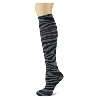 Bengal Tiger on Smoke Knee Highs