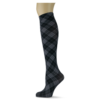 Bias Rex on Smoke Knee Highs