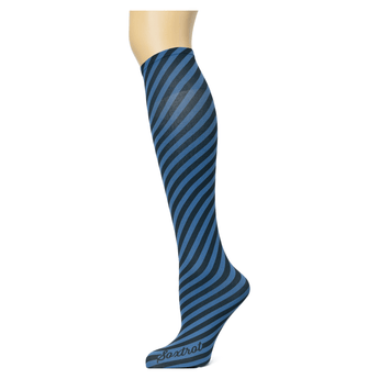 Bias Stripe on Cadet Knee Highs