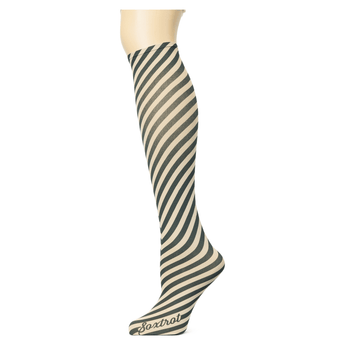 Bias Stripe on Fossil Knee Highs