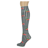 Christmas Tree Truck Knee Highs