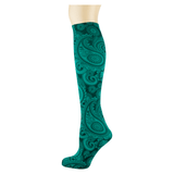 Eric on Teal Knee Highs