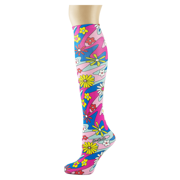 Flower Power Knee Highs