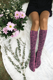 Lace Trellis on Azalea Knee Highs