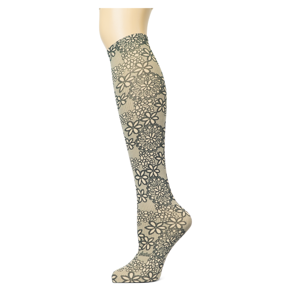 Lacey Daisy on Fossil Knee Highs