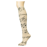 Musica on Fossil Knee Highs