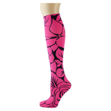 Moon Rose on Azalea Knee Highs