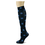 Polka Dot on Cadet Knee Highs