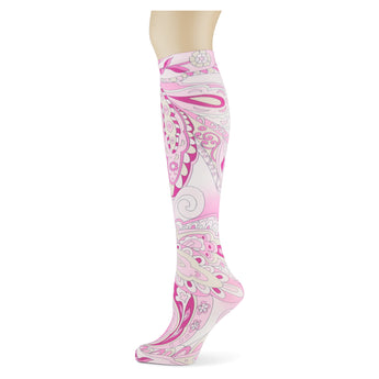 Pop Paisley Tweener Knee Highs
