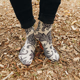 Paisley Perfection on Fossil Knee Highs