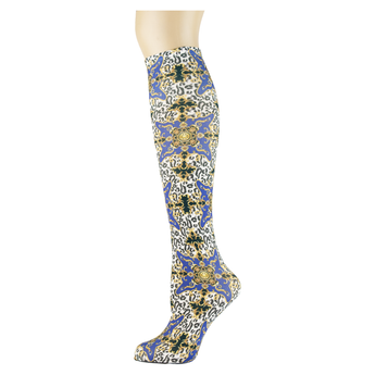 Royal Leopard Knee Highs