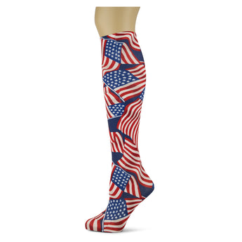 Stars And Stripes Knee Highs