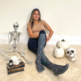 Skuls N' Roses Tweener Knee Highs