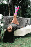 Tie Dye Knee Highs