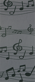 Musica on Smoke Knee Highs